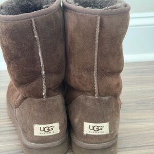 UGG Chocolate Brown Boots Women Size 11